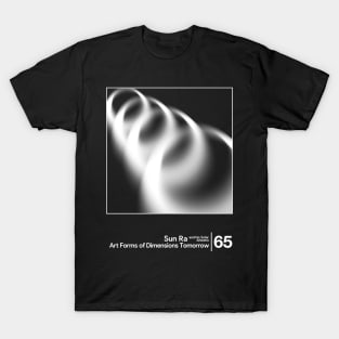 Sun Ra - Art Forms / Minimal Style Graphic Artwork Design T-Shirt